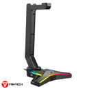 Gejmerski Drzac za Slusalki - Fantech Tower AC304 Pro - RGB - Black (With USB Hub)