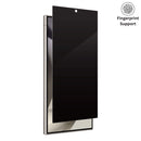 Zastitno Staklo za Samsung Galaxy S25 Ultra - 5D Antistatic - Privacy (Fingerprint Support)