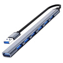 USB 3.0 Hub / Razdelnik - USB - 7 vo 1 - Gray
