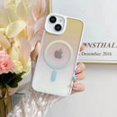 Maska za Telefon - iPhone 13 / 14 - MagSafe Compatible - Rainbow Yellow