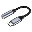 Audio Adapter - Type-C vo 3.5mm (AUX) - Braided