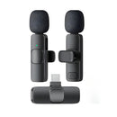 Wireless Mikrofon - Lavailer - 2.4GHz - Plug&Play - One to two - Type-C