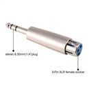 Audio adapter 6.35mm vo XLR cannon