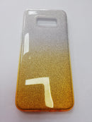 Maska za telefon Samsung S8 - Glittery Silver Yellow