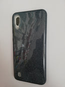 Maska za telefon Samsung M10 - Glittery Dark Green