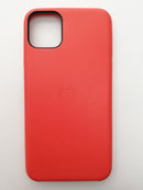 Maska za telefon Iphone 11pro max - Leather Case Red