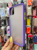 Maska za telefon Iphone 11 Pro Max - Clear Matte Purple