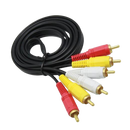 Audio / Video kabel - RCA - 1.5m - 3 pin vo 3 pin