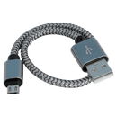 Kabel za telefon - Micro - Dark Grey - 25cm