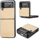 Maska za Telefon - Samsung Galaxy Z Flip 3 - 5G - Black and Gold