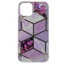 Maska za telefon Iphone 12 / 12 Pro - Abstract Purple