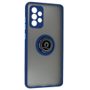 Maska za telefon Samsung Galaxy A72 - Ring - Matte Blue
