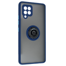 Maska za telefon Samsung Galaxy A42 5G - Ring - Matte Blue