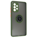 Maska za telefon Samsung Galaxy A52 / A52s - Ring - Matte Olive Green