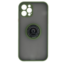 Maska za telefon iPhone 12 Pro - Ring - Matte Olive Green