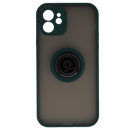 Maska za telefon iPhone 12 - Ring - Matte Dark Green