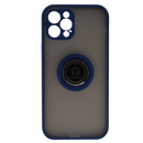 Maska za telefon iPhone 12 Pro - Ring - Matte Blue
