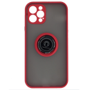 Maska za telefon iPhone 12 Pro - Ring - Matte Red