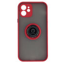 Maska za telefon iPhone 12 - Ring - Matte Red