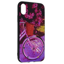 Maska za telefon iPhone X / Xs - Pink Bicycle