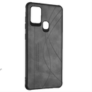 Maska za telefon Samsung Galaxy A21s - Leather Grey