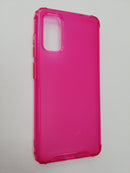 Maska za telefon Samsung S20 - Matte Clear Hot Pink