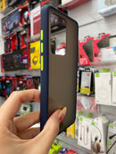 Maska za telefon Samsung S20 Ultra - Matte Clear Dark Blue