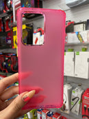 Maska za telefon Samsung S20 Ultra - Matte Clear Pink