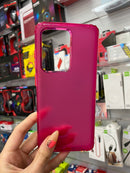 Maska za telefon Samsung S20 Ultra - Matte Clear Hot Pink