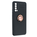 Maska za telefon - Huawei P Smart 2021 Elegant Finger - Black / Rose