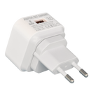 Adapter / Polnac so kabel - iConn IC-23 - Type C 18W - Super Fast Charge - White