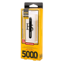 Prenosna Mobilna Baterija - 5000mAh Proda E5 - Yellow