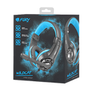 Gejmerski Slusalki - Fury - Wildcat - Black / Blue