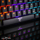 Mehanicka Pro Gejmerska Tastatura 60%  - White Shark Shinobi - Black - Blue Switches