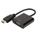Video Adapter - Hdmi vo VGA - Black